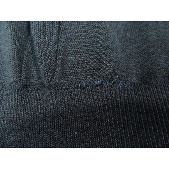 Banana Republic Women's Black A-Line Cap Sleeve Sheer Layered Tunic Dress Sz S - Picture 7 of 7